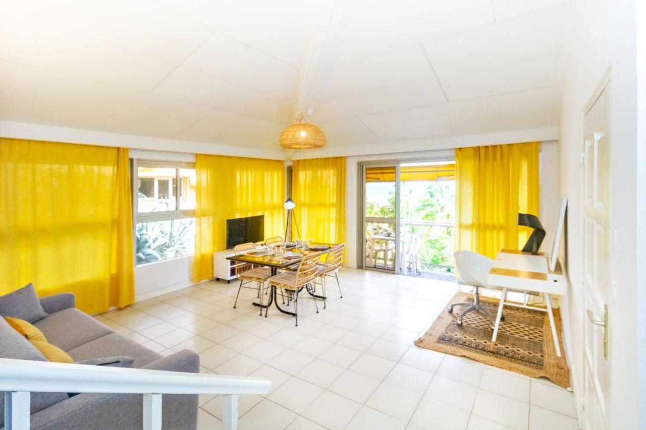 Cuty - Bel Et Spacieux Apt Avec Magnifique Vue Mer Et Piscine Saint Gilles Les Bains Екстериор снимка
